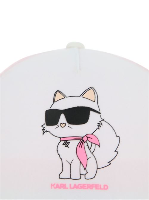 Cappello bambina Karl Lagerfeld rosa Karl Lagerfeld Kids | Z3123510P